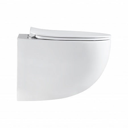 Подвесной унитаз безободковый Terminus Енисей Монолит 560х390 белый Ангарск - фото 4