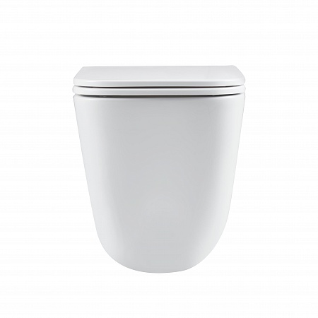 Подвесной унитаз безободковый Terminus Ватикан Монолит 490х340 белый Ангарск - фото 6