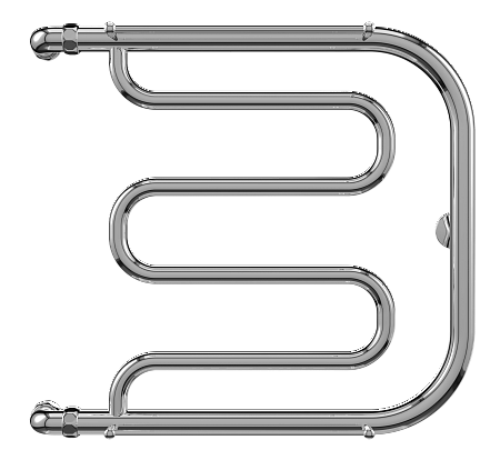 Фокстрот AISI 32х2 600х700 Полотенцесушитель  TERMINUS Ангарск - фото 2